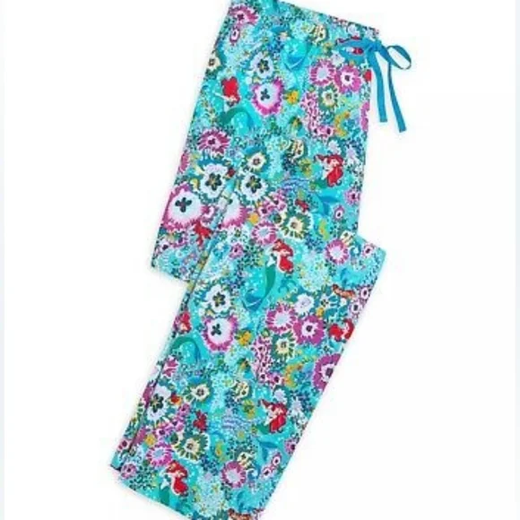 Disney Vera Bradley Ariel Pajama Pants Size XS - Picture 5 of 7